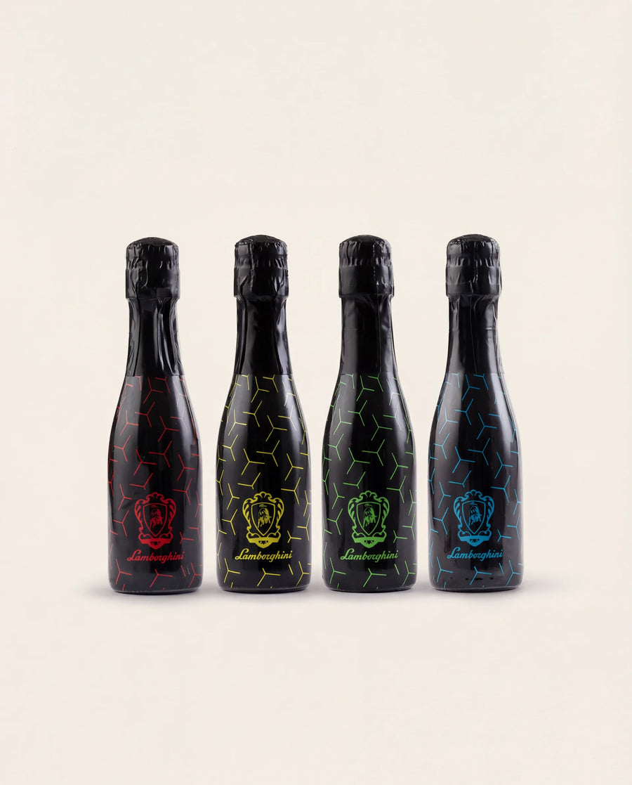 Lamborghini 200ml x 4: Pinot Chardonnay Vino Spumante Brut